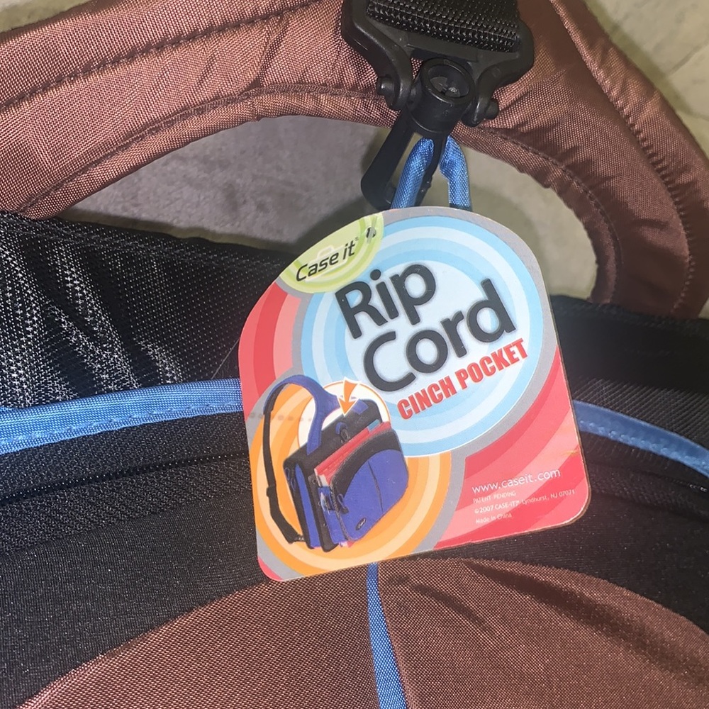 0801 Case It Rip Cord Cinch Pocket Binder Case - Picture 5 of 16